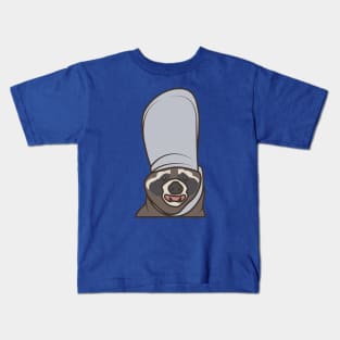Funny Cute Racoon Meme Kids T-Shirt